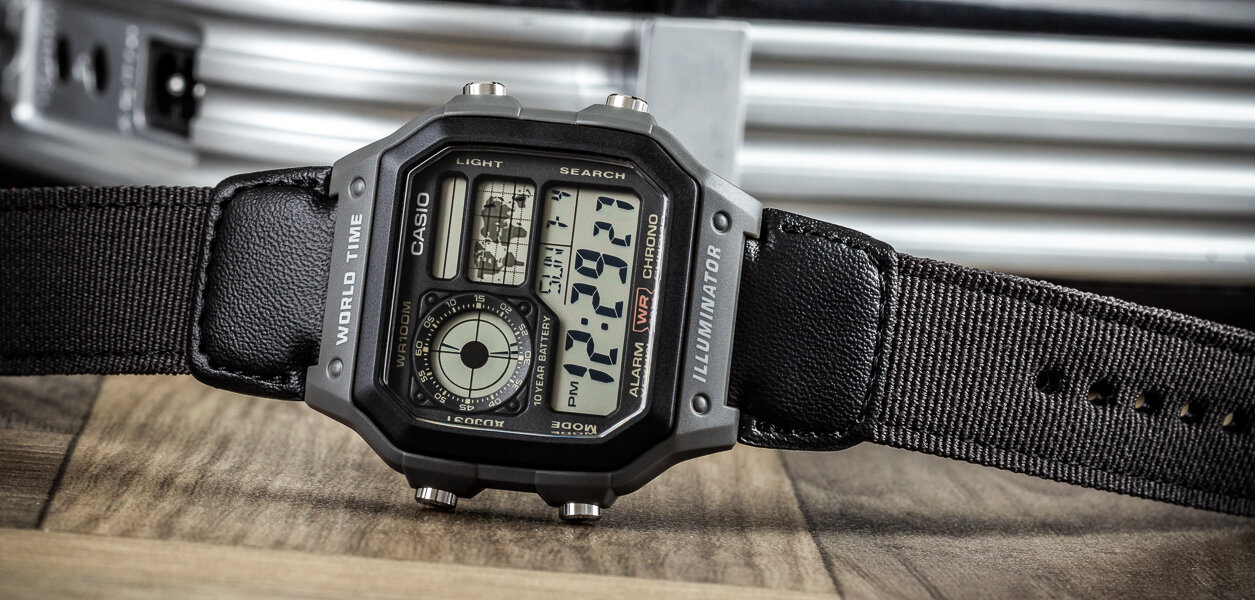 Ceas Barbati, Casio, Collection AE AE-1200WHUB-8AVEF